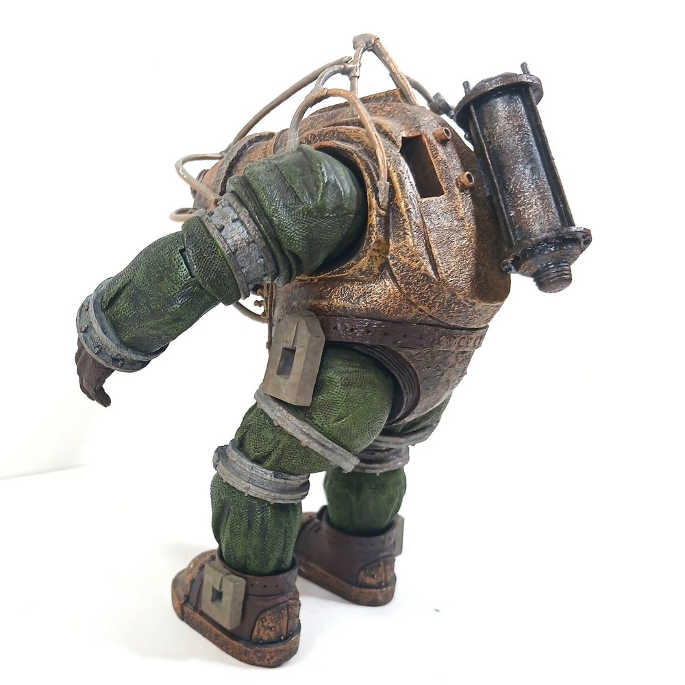 NECA Bioshock Big Daddy Bouncer Action Figure 2009 Video Game Collectible Drill - Picture 3 of 7